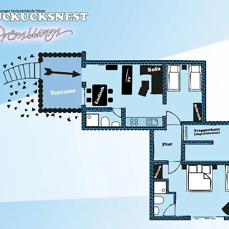 Apartmán Kuckuckshaeusle Titisee-Neustadt